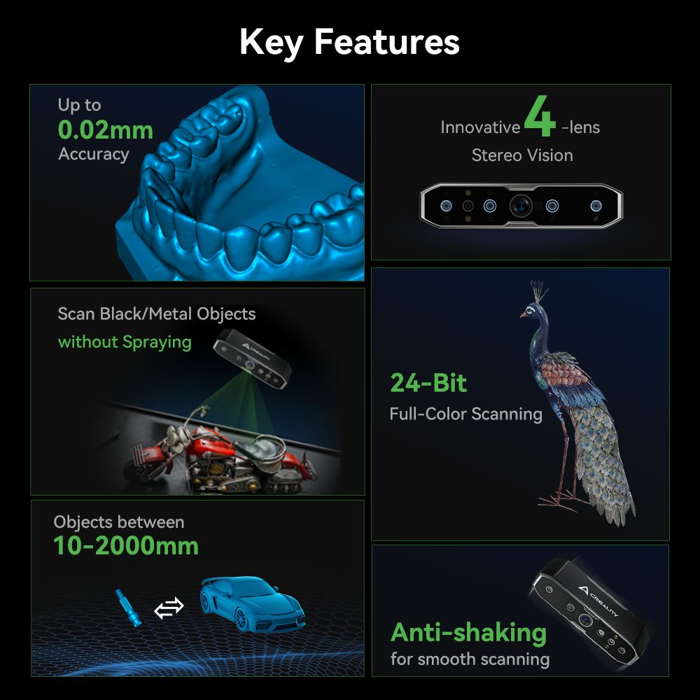 CR-Scan Otter 3D Scanner Creality Official Store