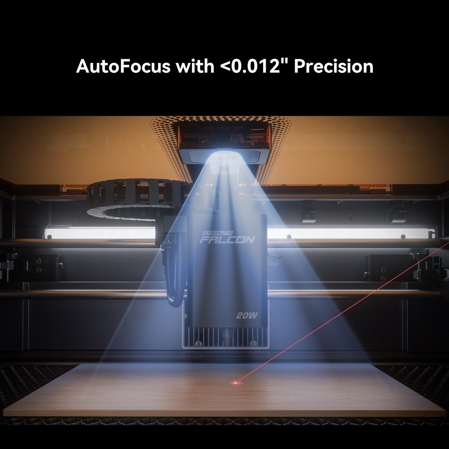 (In Stock) Falcon A1 Pro 20W Laser Engraver & Cutter Creality Official Store