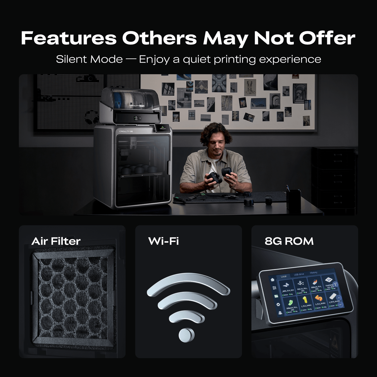 (In Stock) K2 Combo 3D Printer Creality Official Store