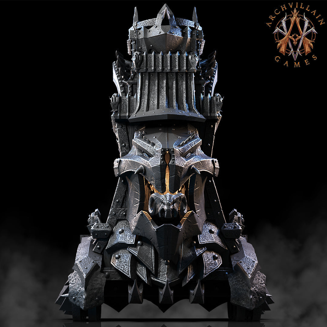 3D Printed Archvillain Games - Charon's Tower of Death 28mm 32mm D&D 3D Printing Boss