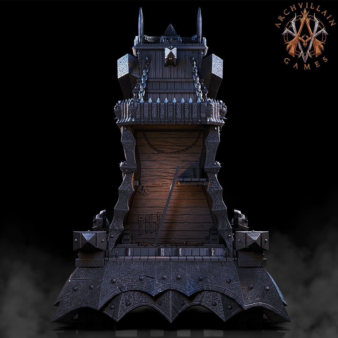 3D Printed Archvillain Games - Charon's Tower of Death 28mm 32mm D&D 3D Printing Boss