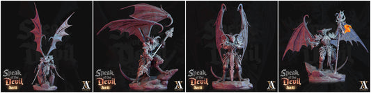 3D Printed Archvillain Games Agonite Devil Speak of the Devil Act II 28 32mm D&D 3D Printing Boss