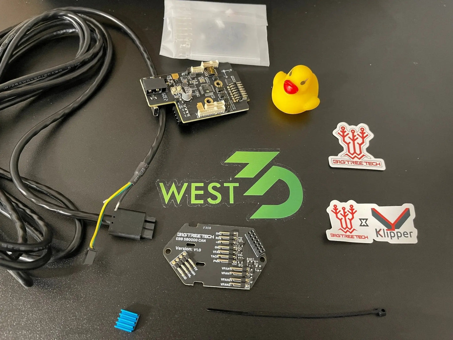 BTT EBB SB2209 CAN bus PCB for Stealthburner w/ Harness and Connectors - Complete 3DPrintiverse.com