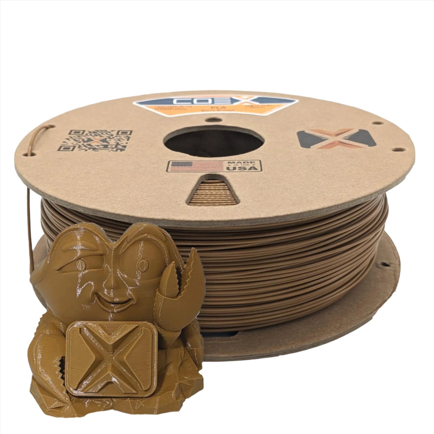 Bone Brown PLA COEX 3D