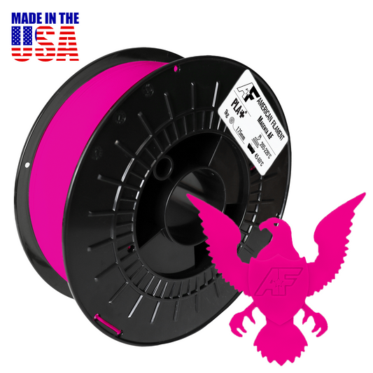 Magenta AF 1.75mm PLA+ Filament for Color Lithophanes American Filament