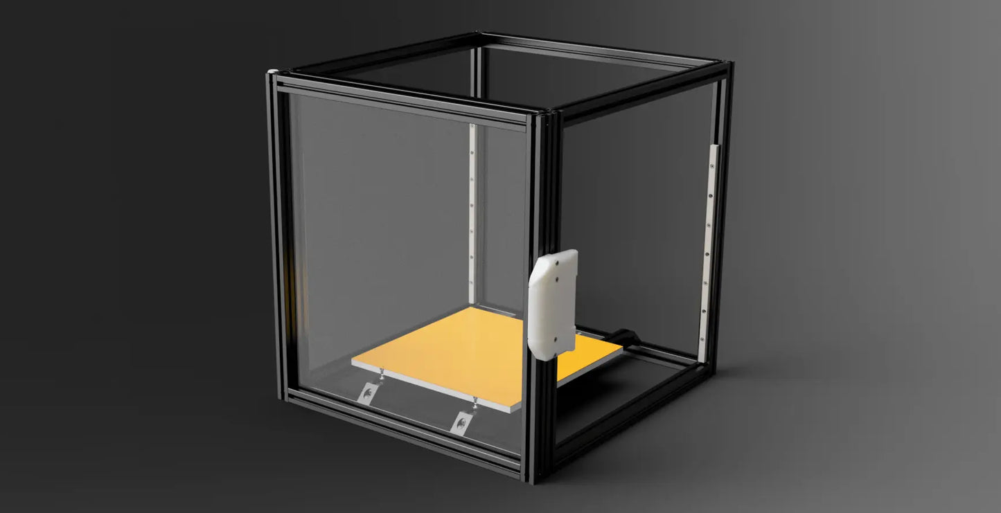 Clicky-Clack Fridge Door Kit for Voron Trident by LDO Motors - Complete kit with panels Frame 3DPrintiverse.com