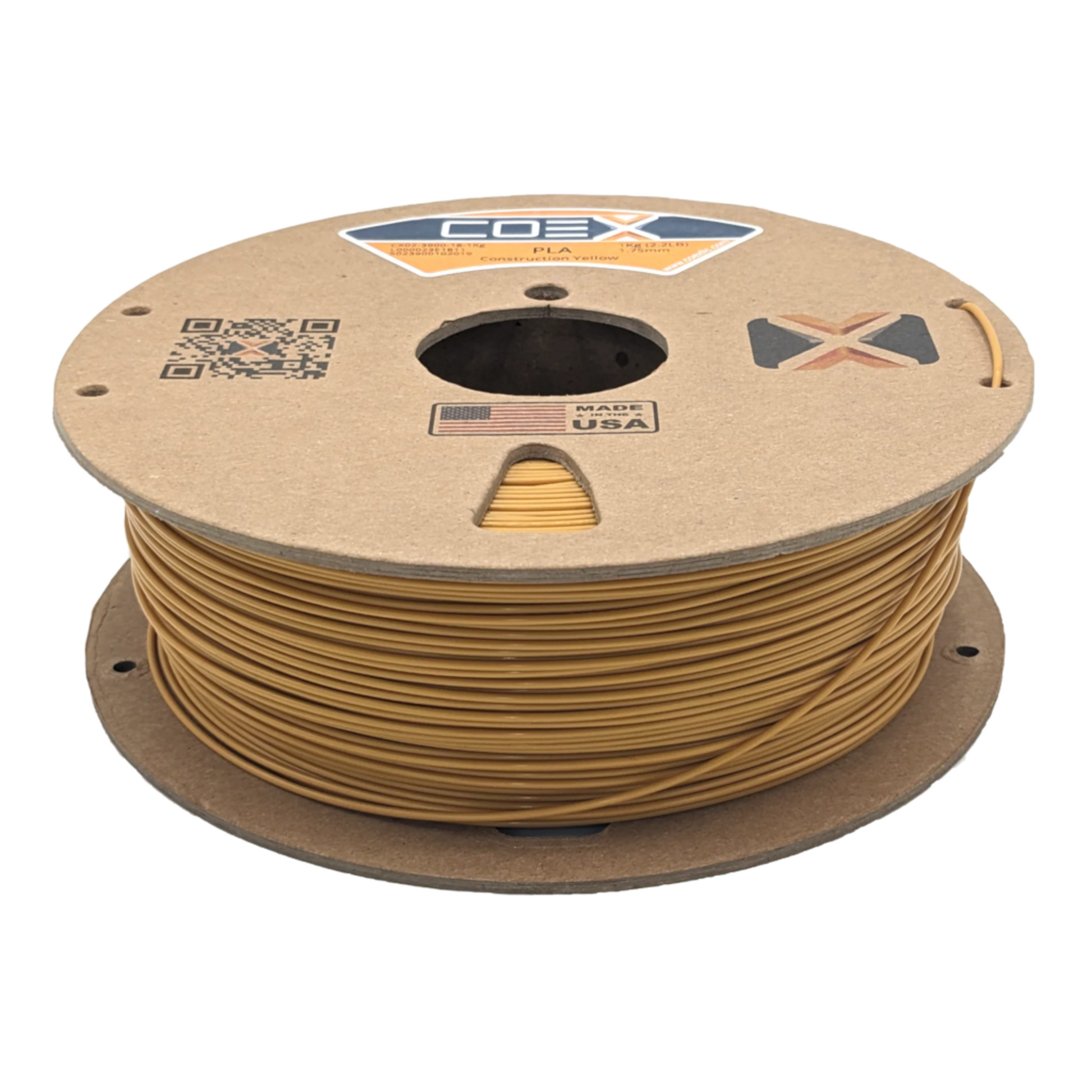 Construction Yellow PLA Prime COEX 3D