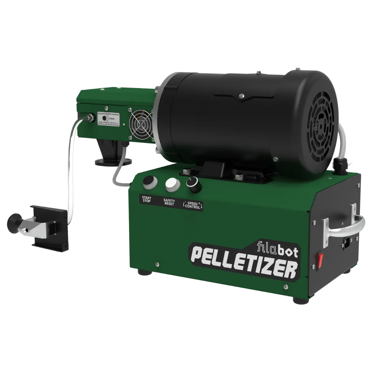 Full Recycling Setup Extruder 3DPrintiverse.com