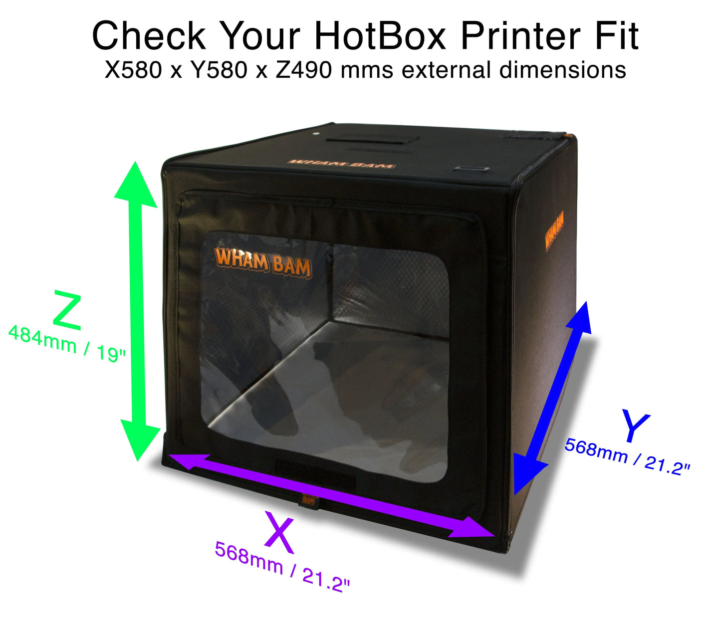 HotBox - 3D Printer Enclosure HotBox 3DPrintiverse.com