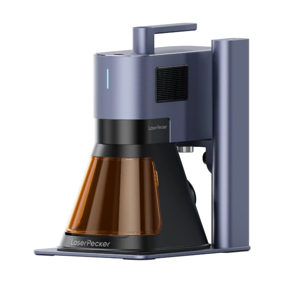 LaserPecker LP5 fiber and diode laser engraver