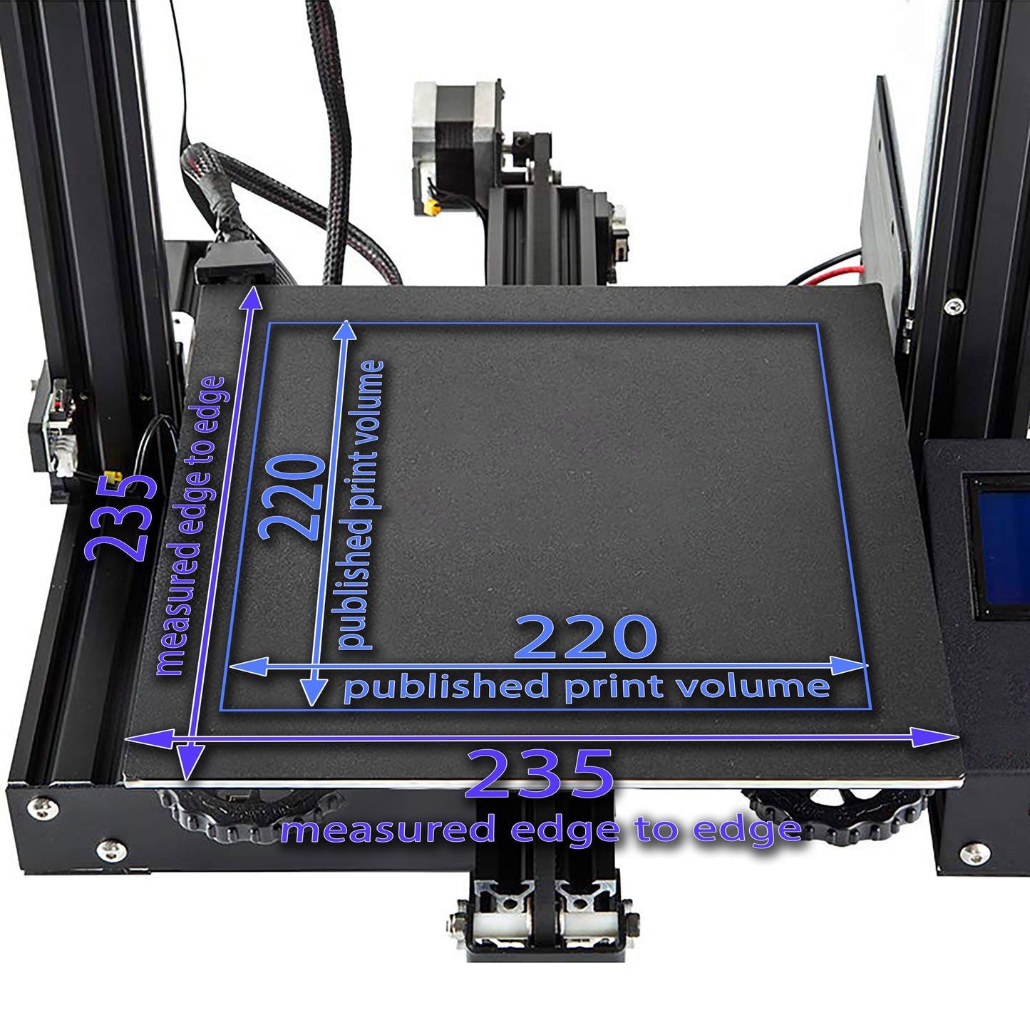 Flexi Plate with Carbon Fiber - Neptune 3 & 4 Plus - 330 x 330 Wham Bam Systems