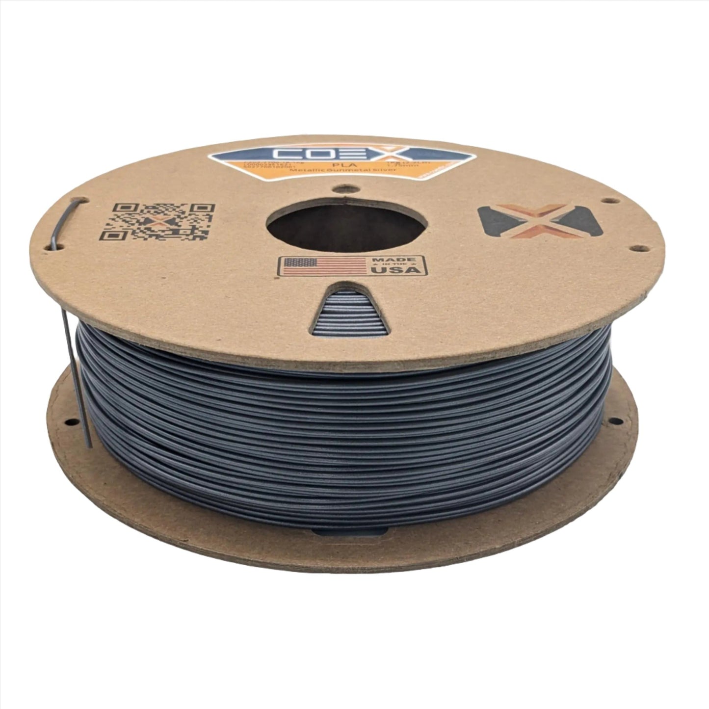 Metallic Silver PLA Prime COEX 3D