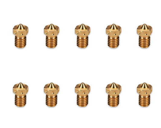 PRO-PACK: RepRap (V6) Brass Nozzle 0.40mm (Pack of 10) HartSmart Products