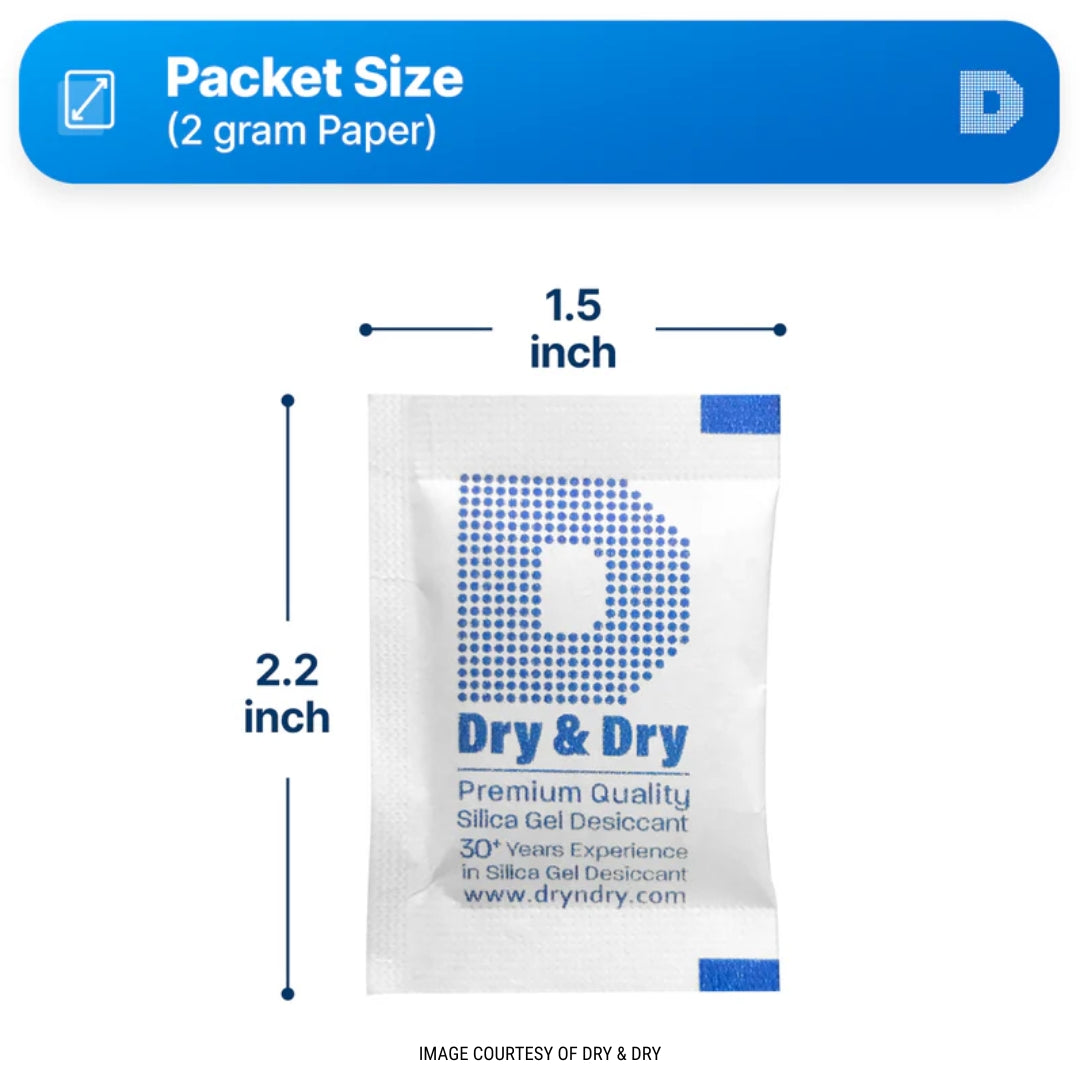 Rechargeable Silica Gel Desiccant Packets American Filament