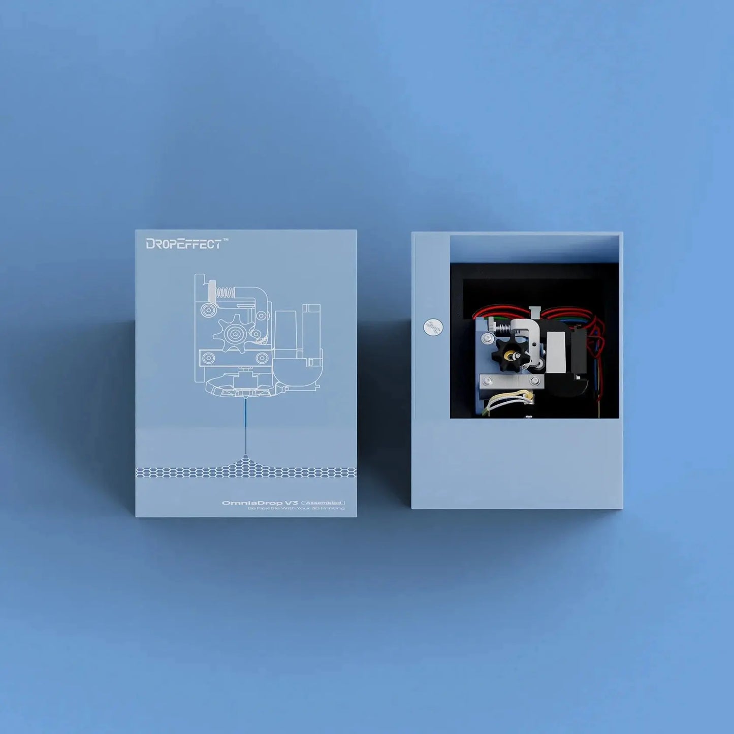 Phaetus OmniaDrop Extruder for Flexible Filaments Standard (assembled) and Simplified (hardware kit) Editions 3D Printer Accessories 144.99 3DPrintiverse.com