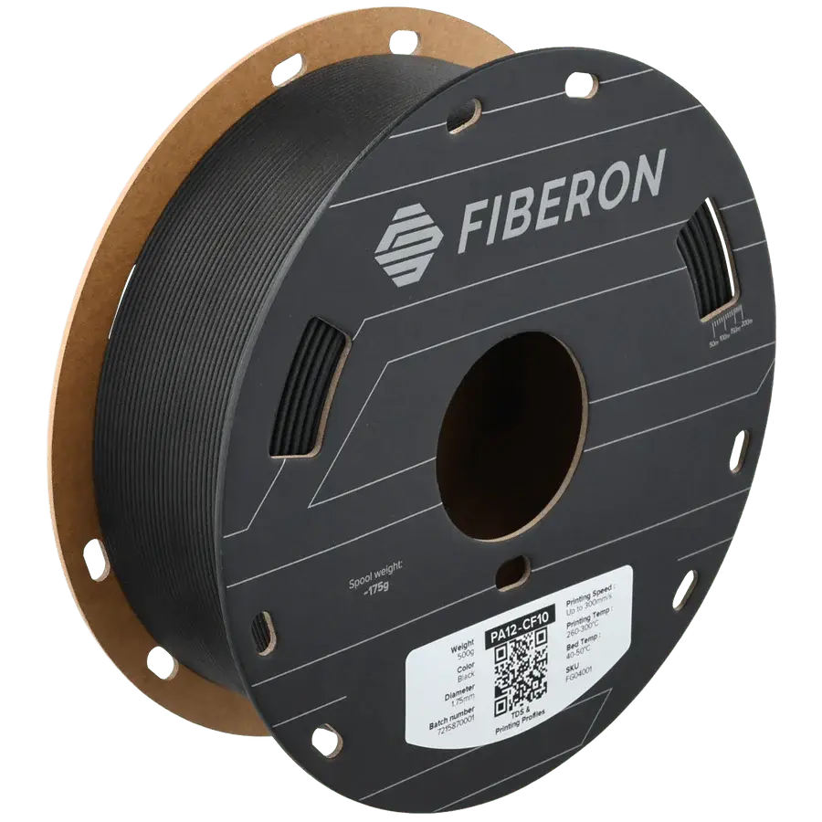 Polymaker Fiberon Engineering Filament - PA12-CF10 (500g) Filament 3DPrintiverse.com
