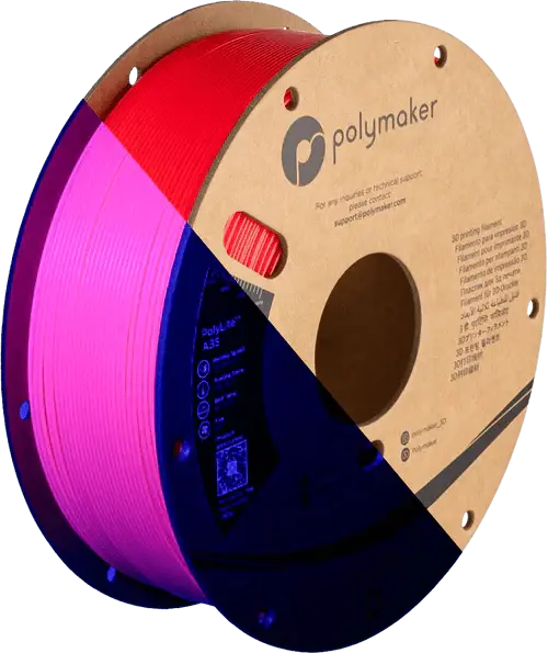 Polymaker PolyLite NEON ABS 3D Printer Filament 1KG 1.75mm Filament 28.99 3DPrintiverse.com