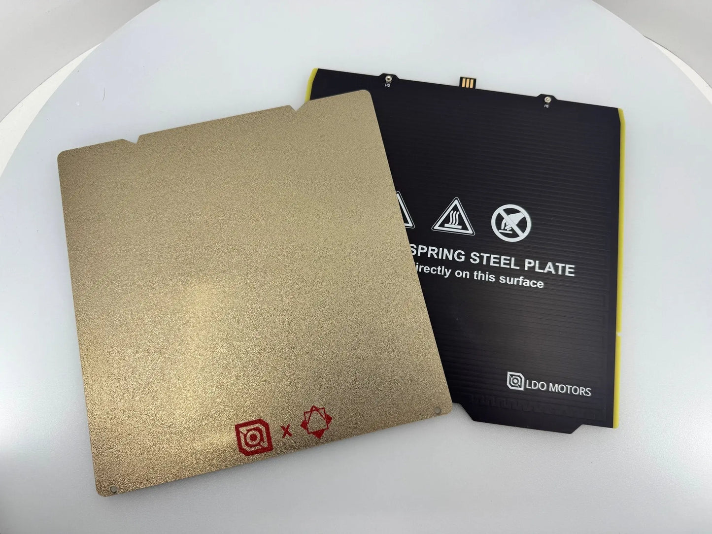 Positron PCB Heat Bed with Flexible Steel PEI Sheet Build Surfaces 3DPrintiverse.com