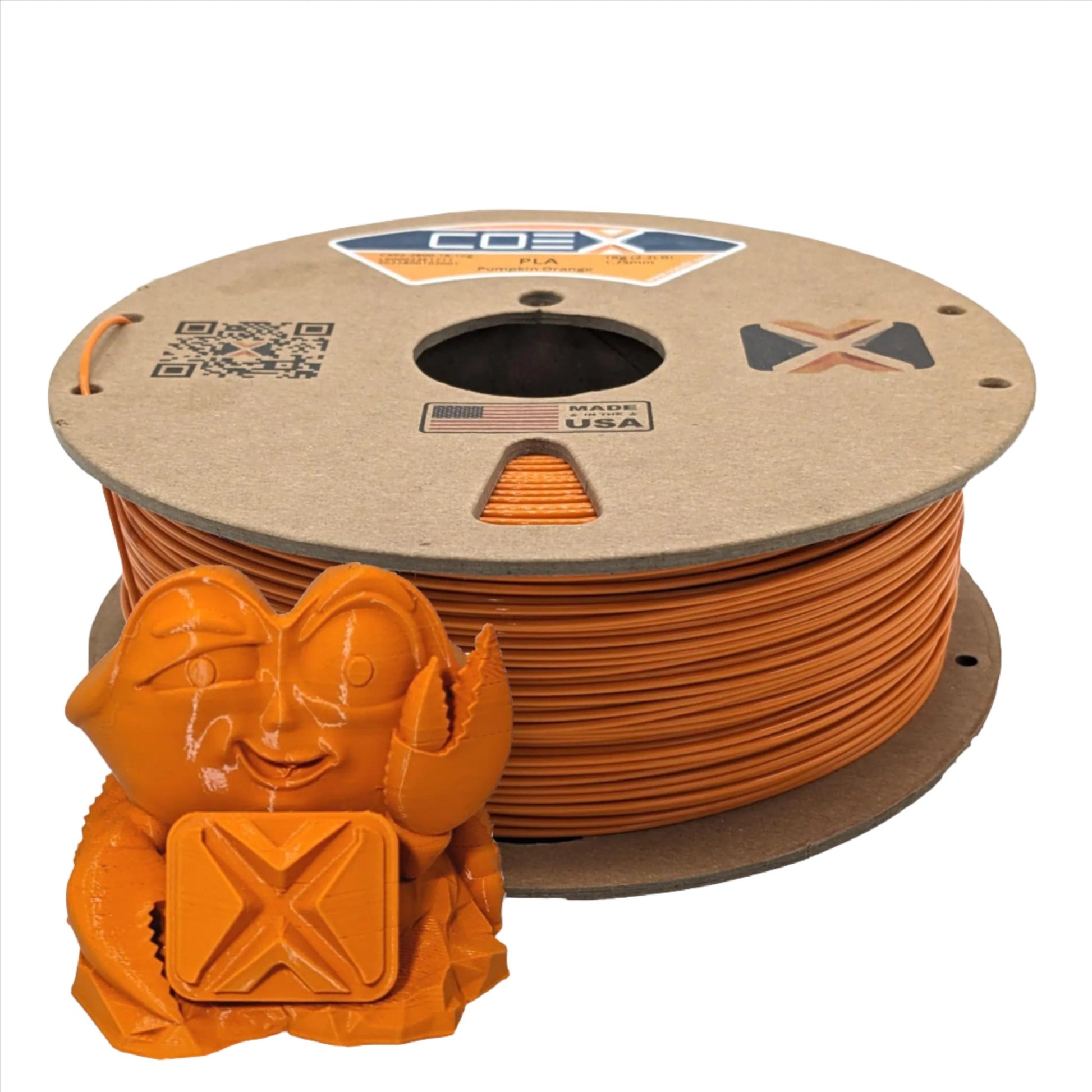 Pumpkin Orange PLA Prime COEX 3D