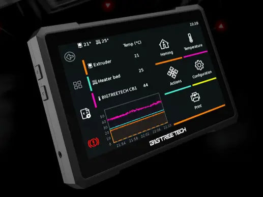 Raspberry Pad 7 Touch Screen Display and Pi Adapter 7-inch PAD7 (BTT) 3D Printer Accessories 3DPrintiverse.com