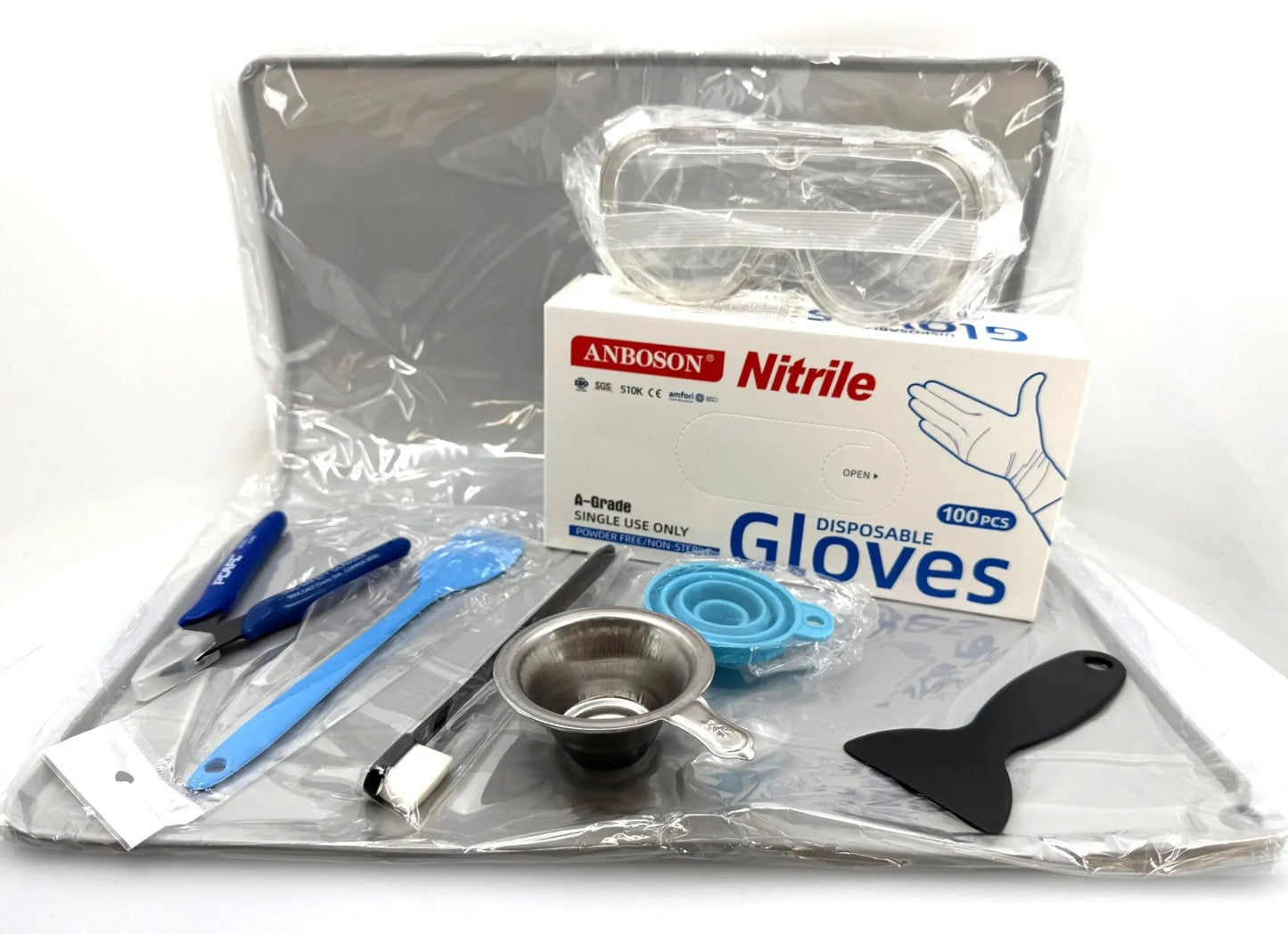 Resin SLA Printer Accessory Kit by West3D - All the Essentials 3D Printer Accessories 3DPrintiverse.com