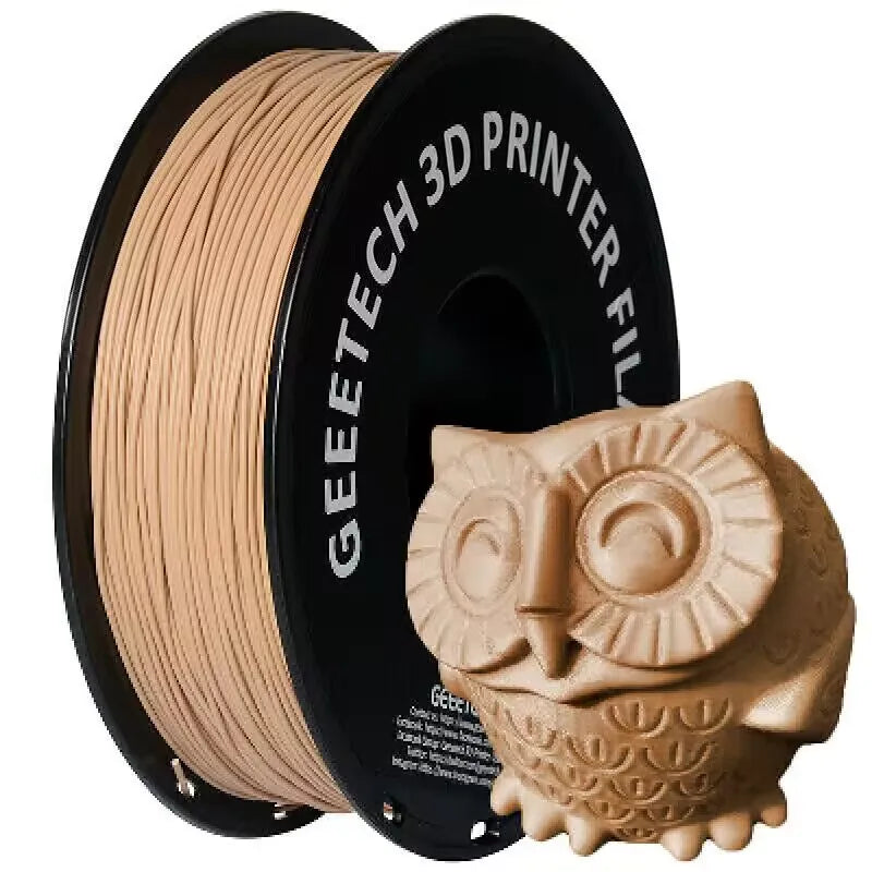 Geeetech Wood PLA 1kg 1.75mm Filament 3d Print wire Vacuum Packaging Local Warehouses Colorful Plastic for FDM 3D printer ZeeBelle.com