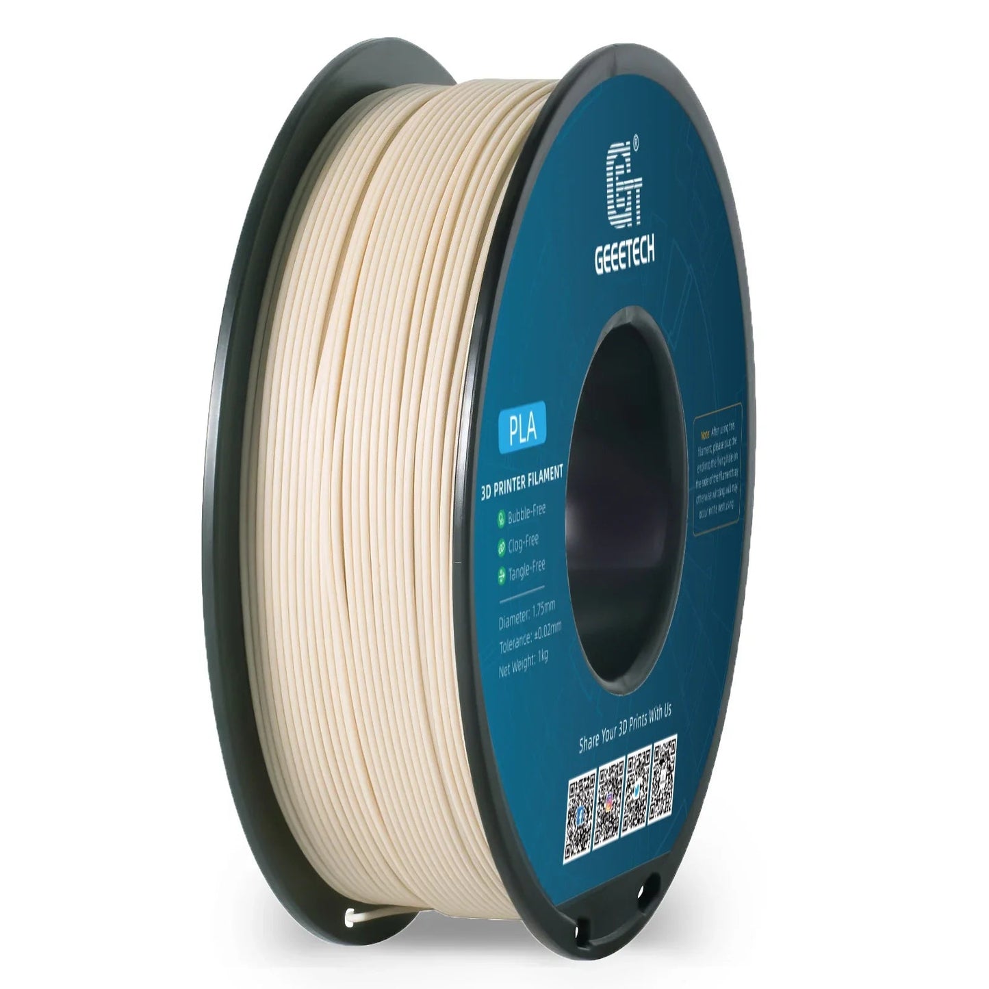 Geeetech Wood PLA 1kg 1.75mm Filament 3d Print wire Vacuum Packaging Local Warehouses Colorful Plastic for FDM 3D printer ZeeBelle.com
