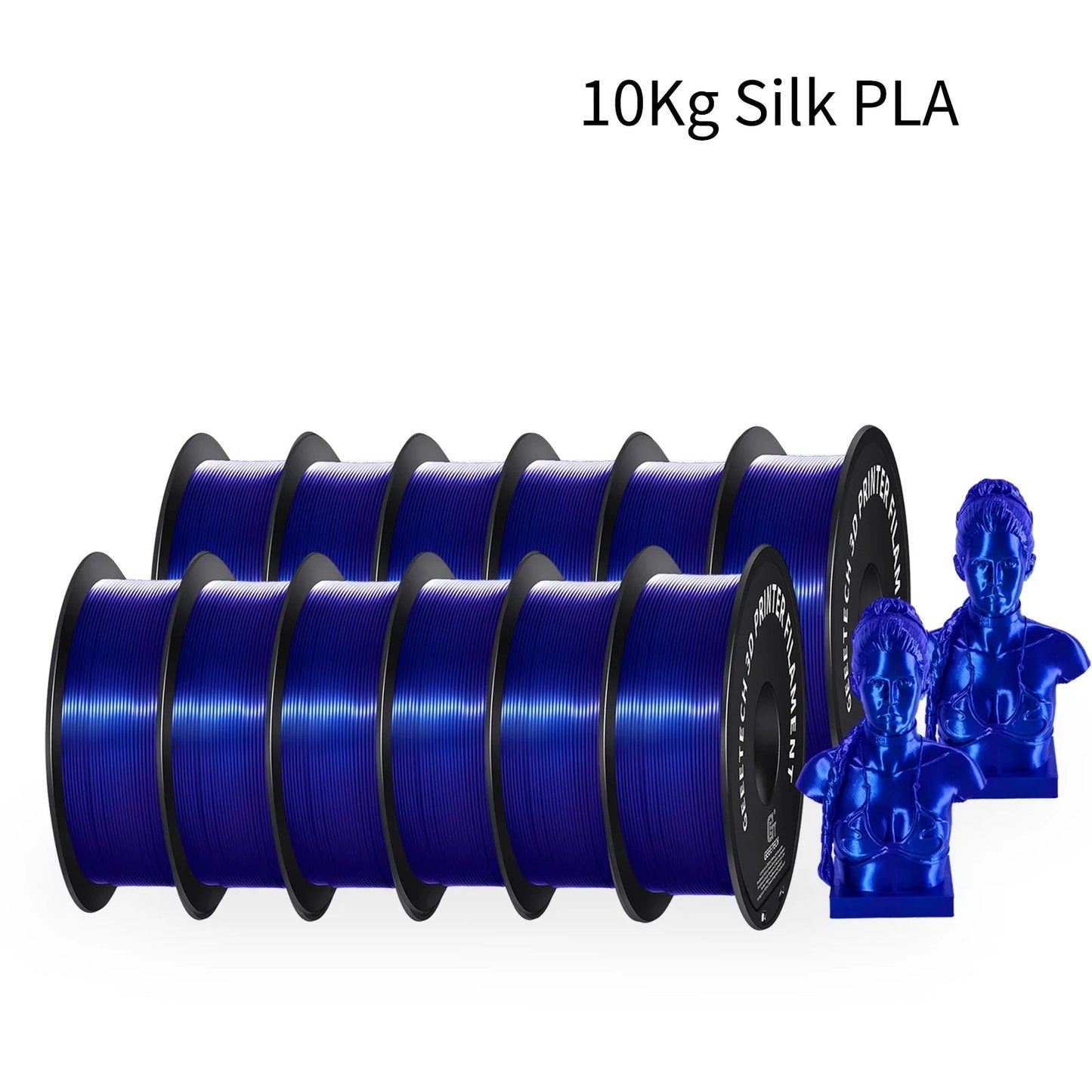 GEEETECH 10Kg 3d Silk PLA Filament 1.75mm Spool Wire For 3D Printer Material,Safety, Vacuum packaging ZeeBelle.com