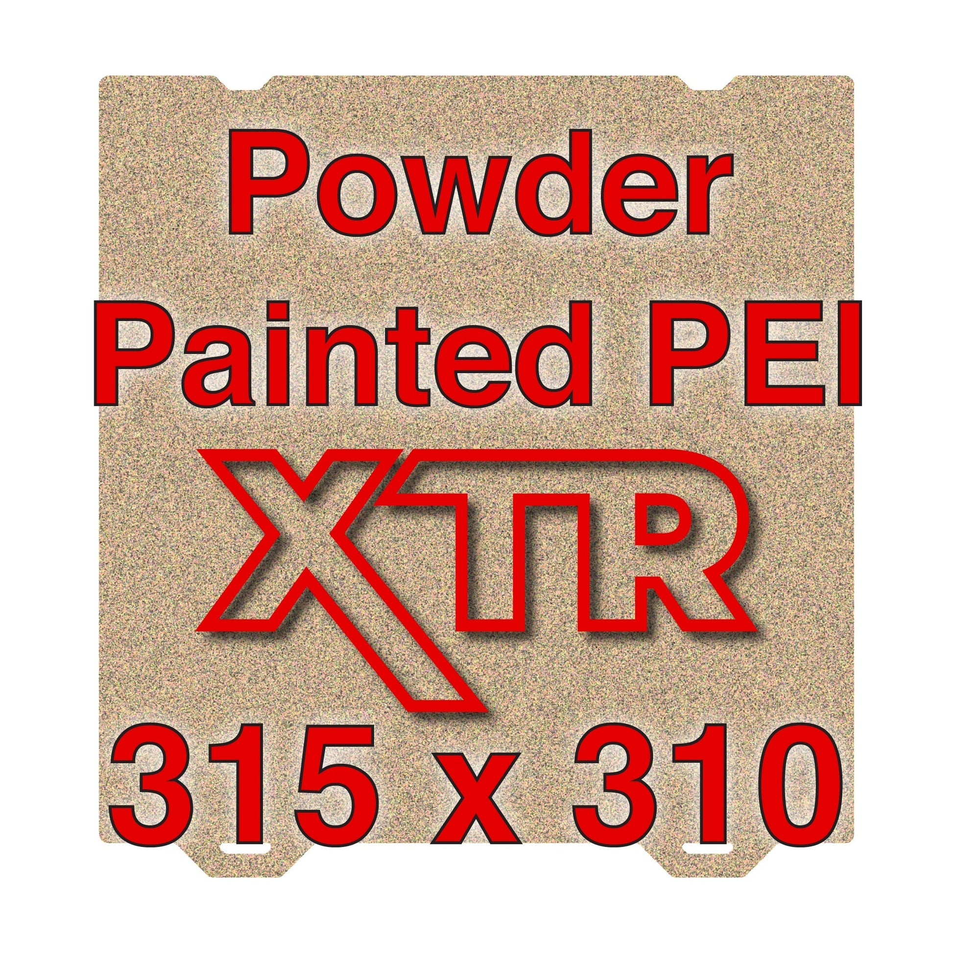 XTR Flexi Plate with Textured ULTEM PEI - Creality K1 Max - 315 x 310 Wham Bam Systems