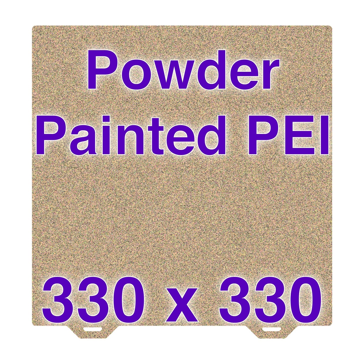 Flexi Plate with Textured ULTEM PEI - QIDI TECH X-Max 3 - 330 x 330 Wham Bam Systems