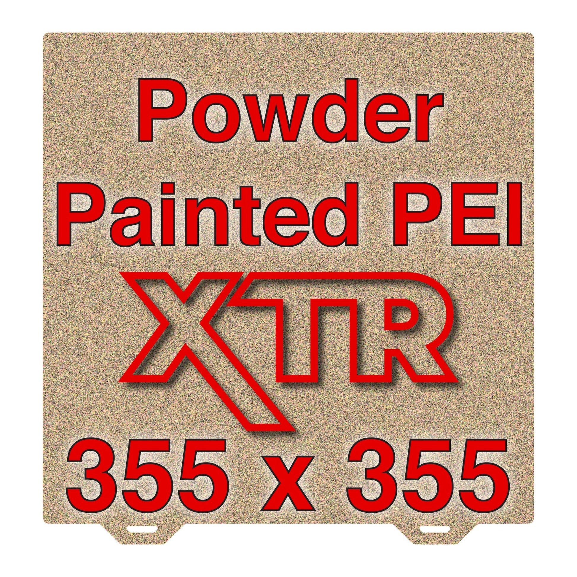 XTR Flexi Plate with Textured ULTEM PEI - Sovol SV08 - 355 x 355 Wham Bam Systems