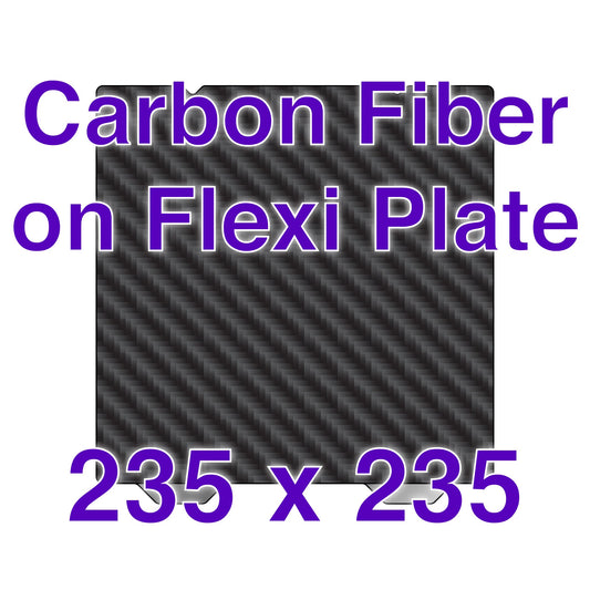 Flexi Plate with Carbon Fiber - Creality K1 and K1C - 235 x 235 Wham Bam Systems