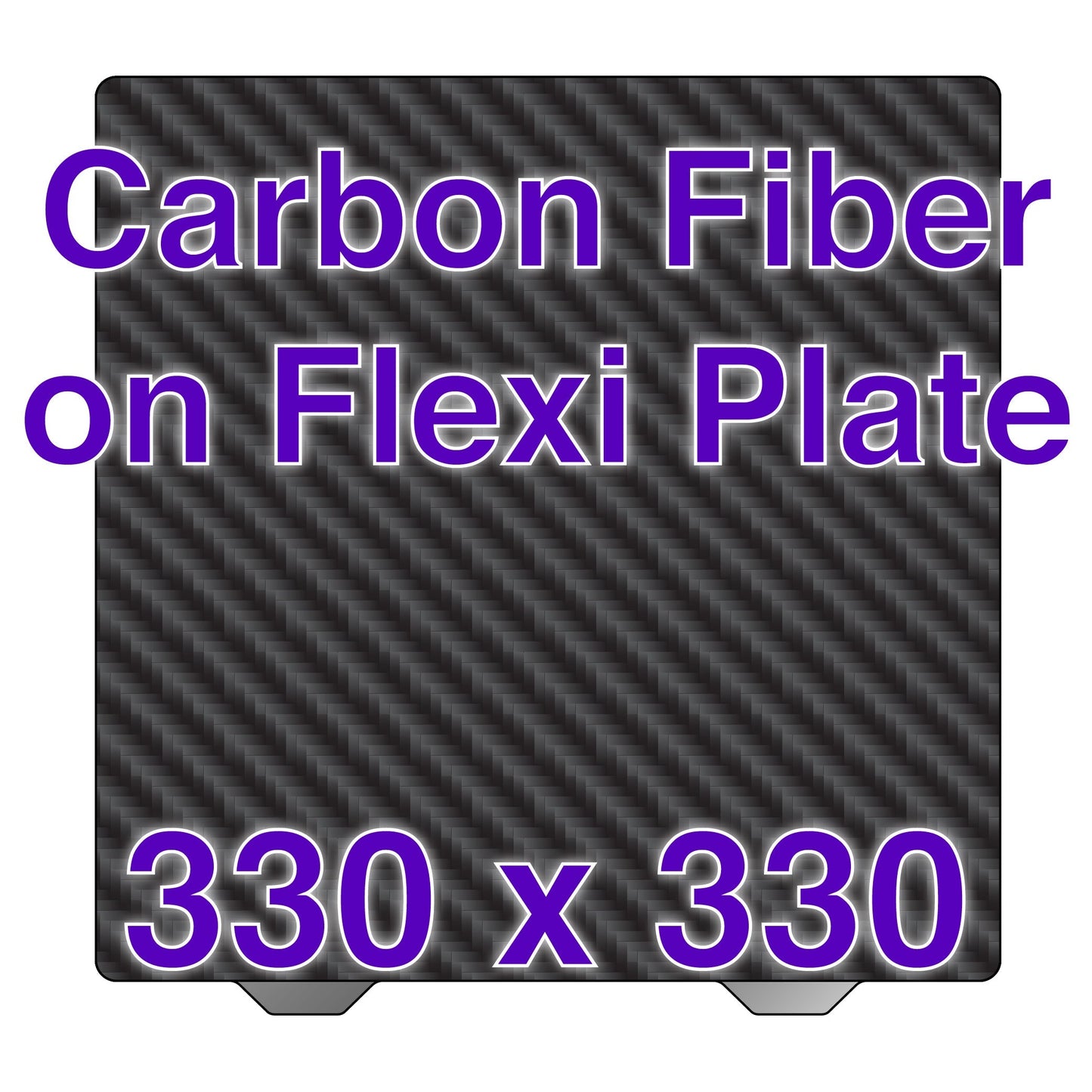 Flexi Plate with Carbon Fiber - Neptune 3 & 4 Plus - 330 x 330 Wham Bam Systems