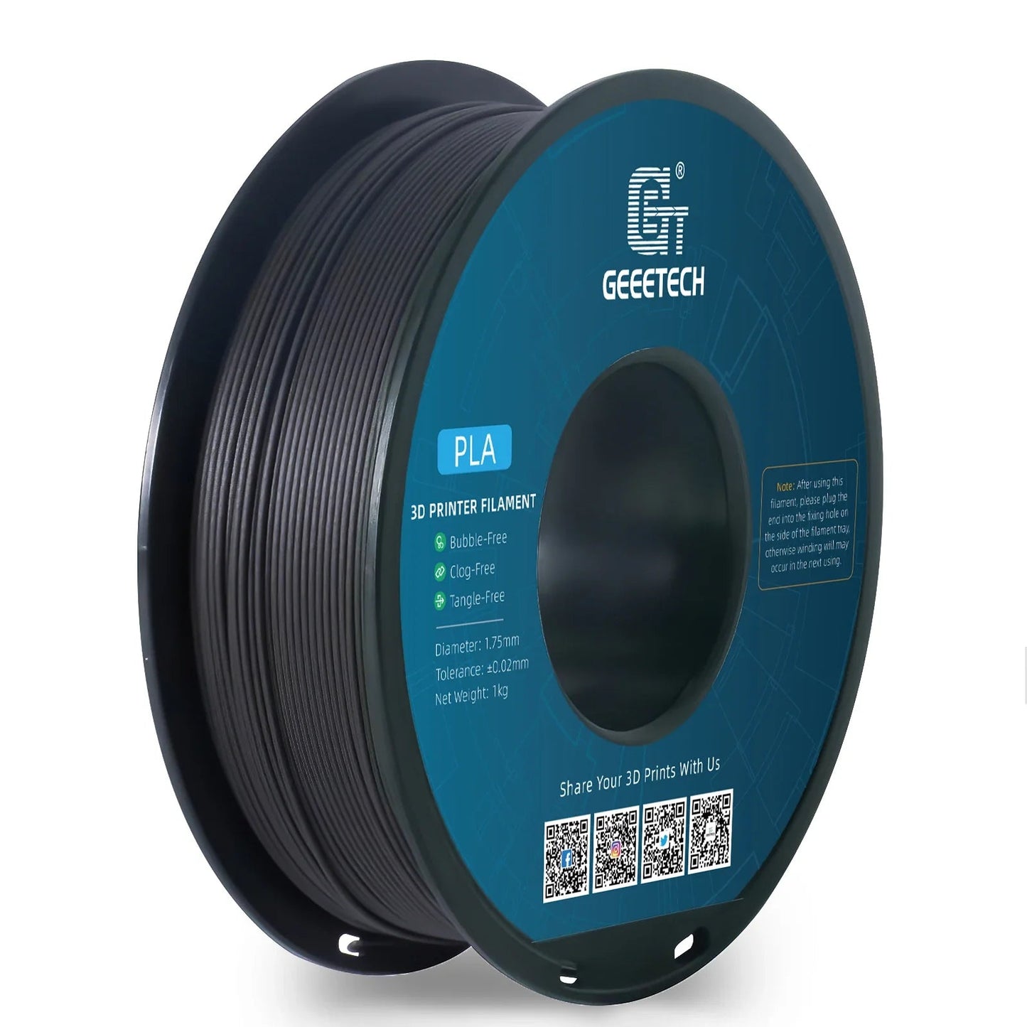 Geeetech Wood PLA 1kg 1.75mm Filament 3d Print wire Vacuum Packaging Local Warehouses Colorful Plastic for FDM 3D printer ZeeBelle.com