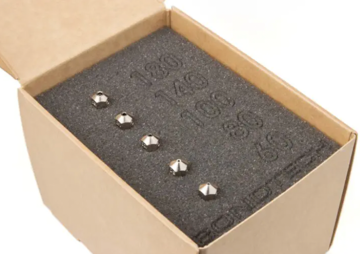 Bondtech CHT® Coated Brass 5 Pack Nozzle HartSmart Products