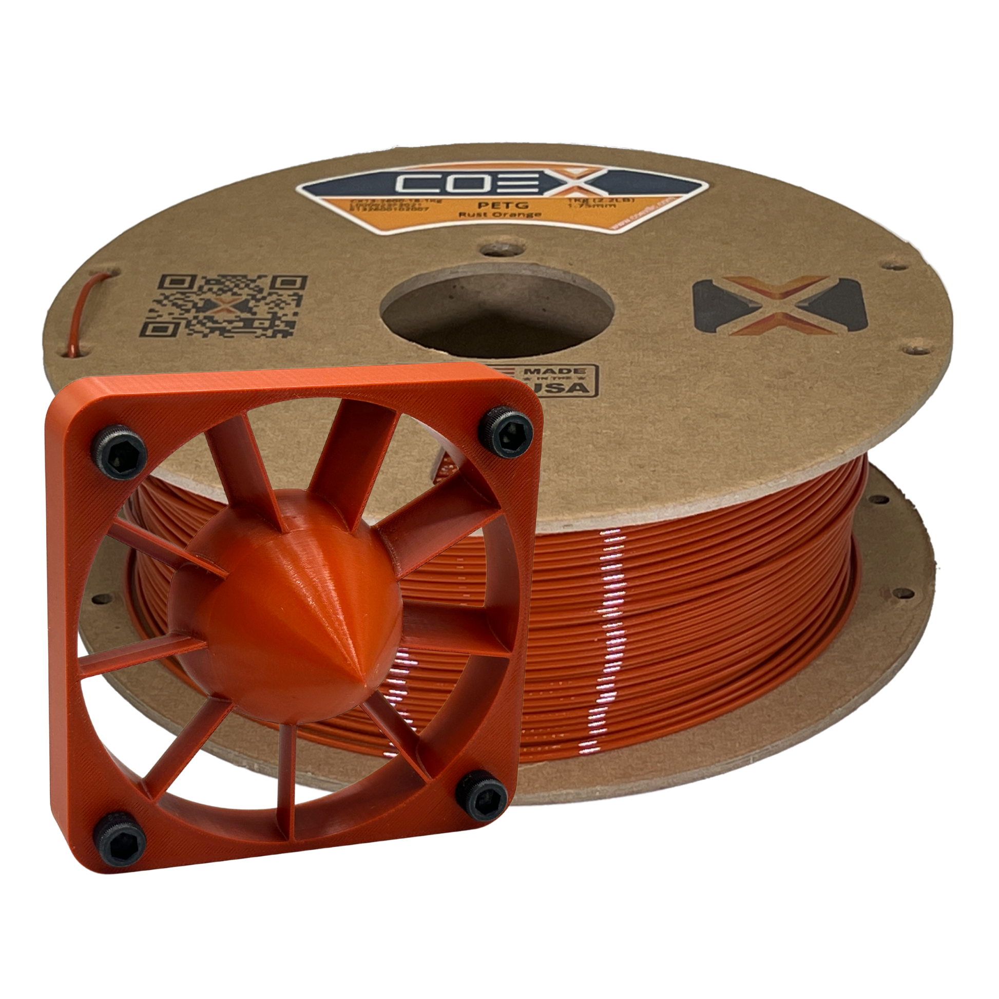 Rust Orange PETG COEX 3D
