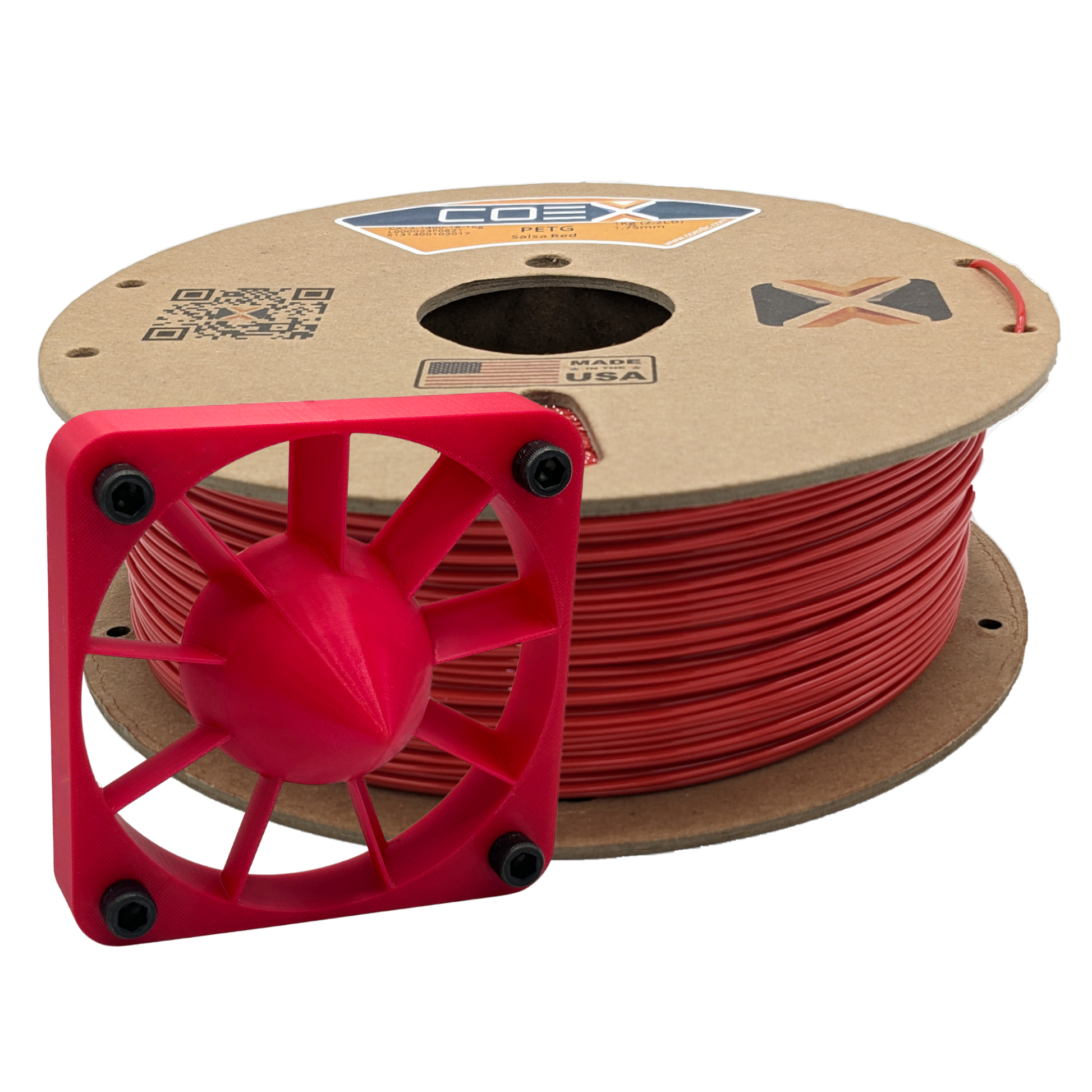 Salsa Red PETG COEX 3D