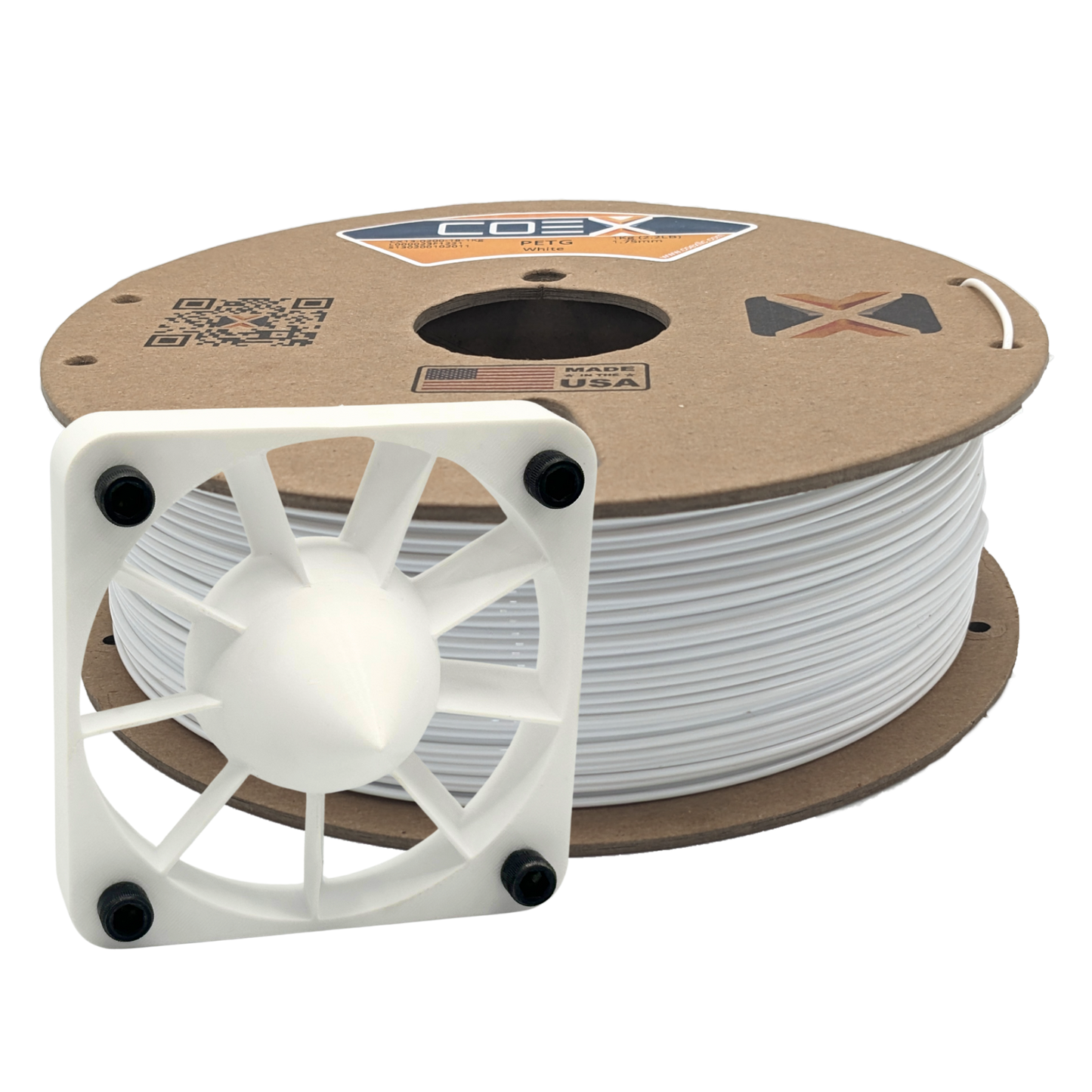 White PETG COEX 3D