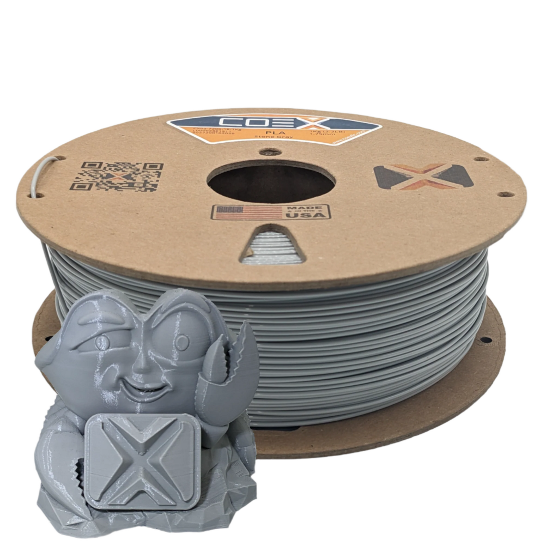 Stone Gray PLA Prime COEX 3D