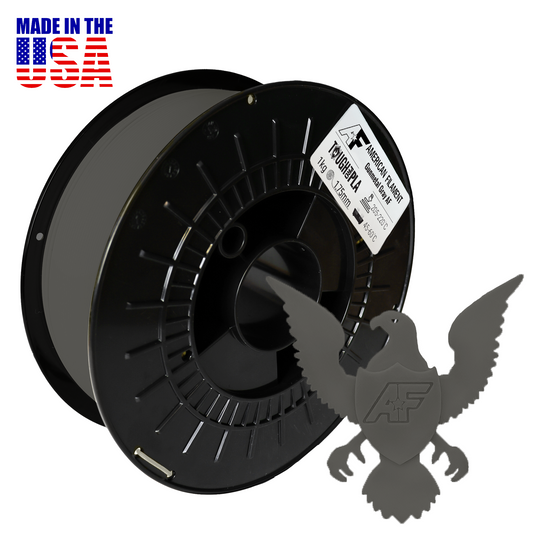 Gunmetal Gray AF 1.75mm Tough Pro PLA+ Filament Made in the USA! American Filament