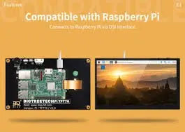 Touch Screen Display 4.3-inch PiTFT43 (BTT) 3D Printer Accessories 3DPrintiverse.com