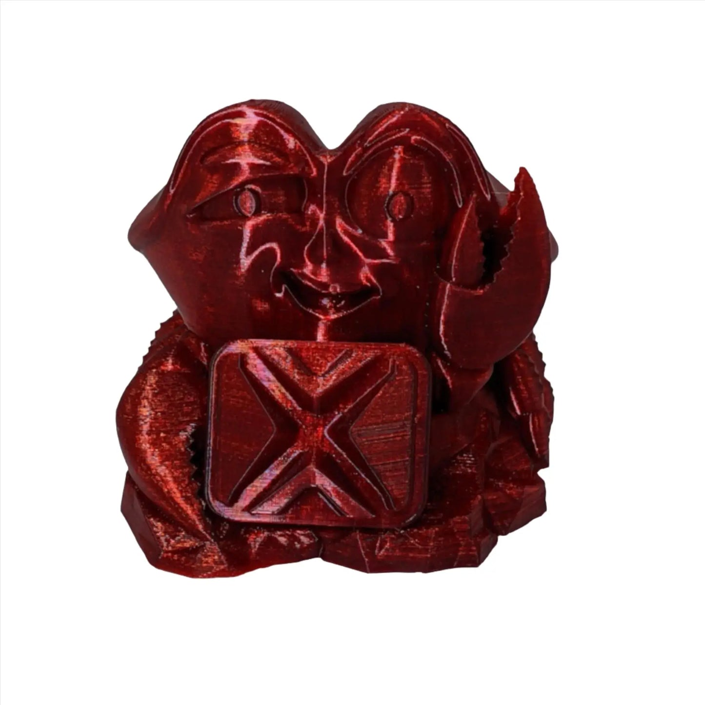 Translucent Blood Red PLA Prime PLA Prime 3DPrintiverse.com