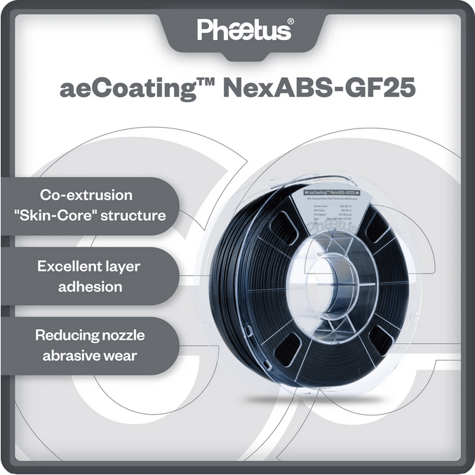 aeCoating™ NexABS-GF25 West3D Printing