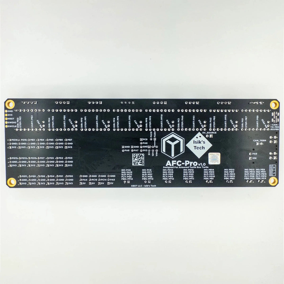 AFC-PRO 8 Lane Box Turtle PCB back