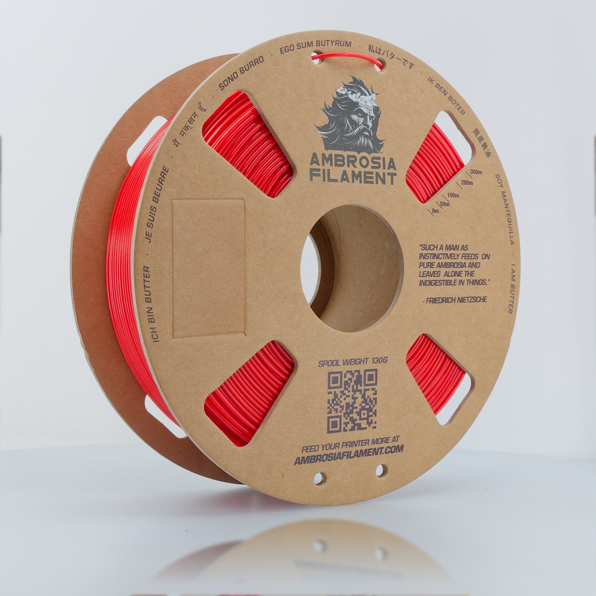 AMBROSIA ASA Filament of the Gods - 1KG Bambu AMS Friendly Cardboard Spools Premium 3D Printing Filament House ASA West3D Printing