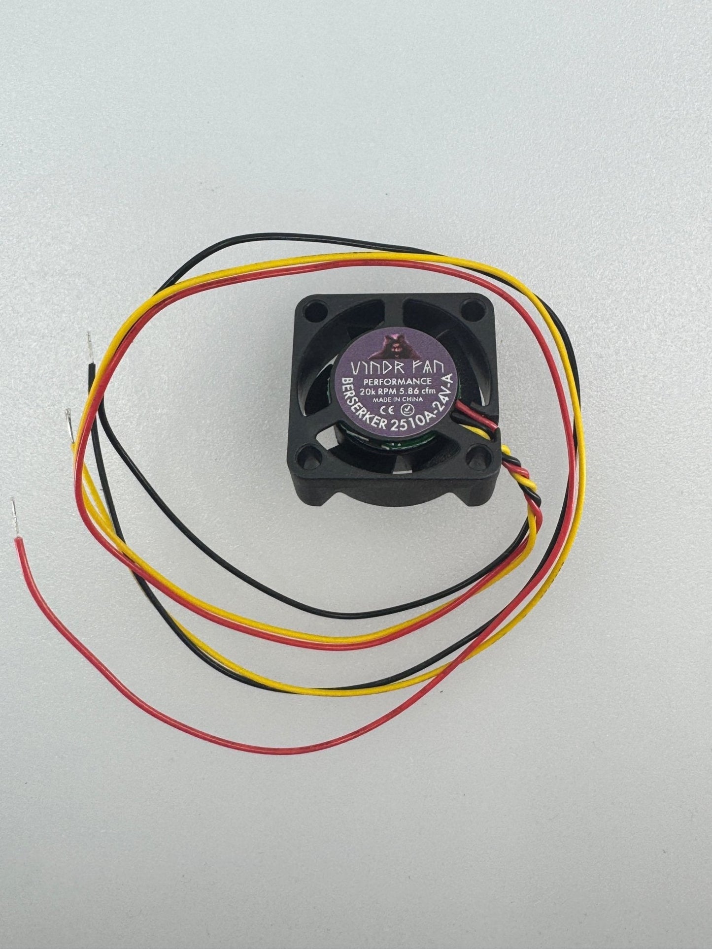 BERSERKER VINDR Ultra-Performance 2510 Axial Fan 24V 2510A-24V-A 25x10mm West3D Printing