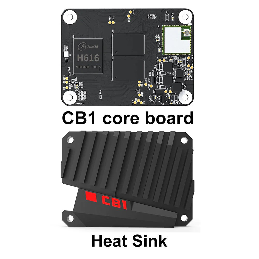 BTT CB1 Heatsink West3D Printing