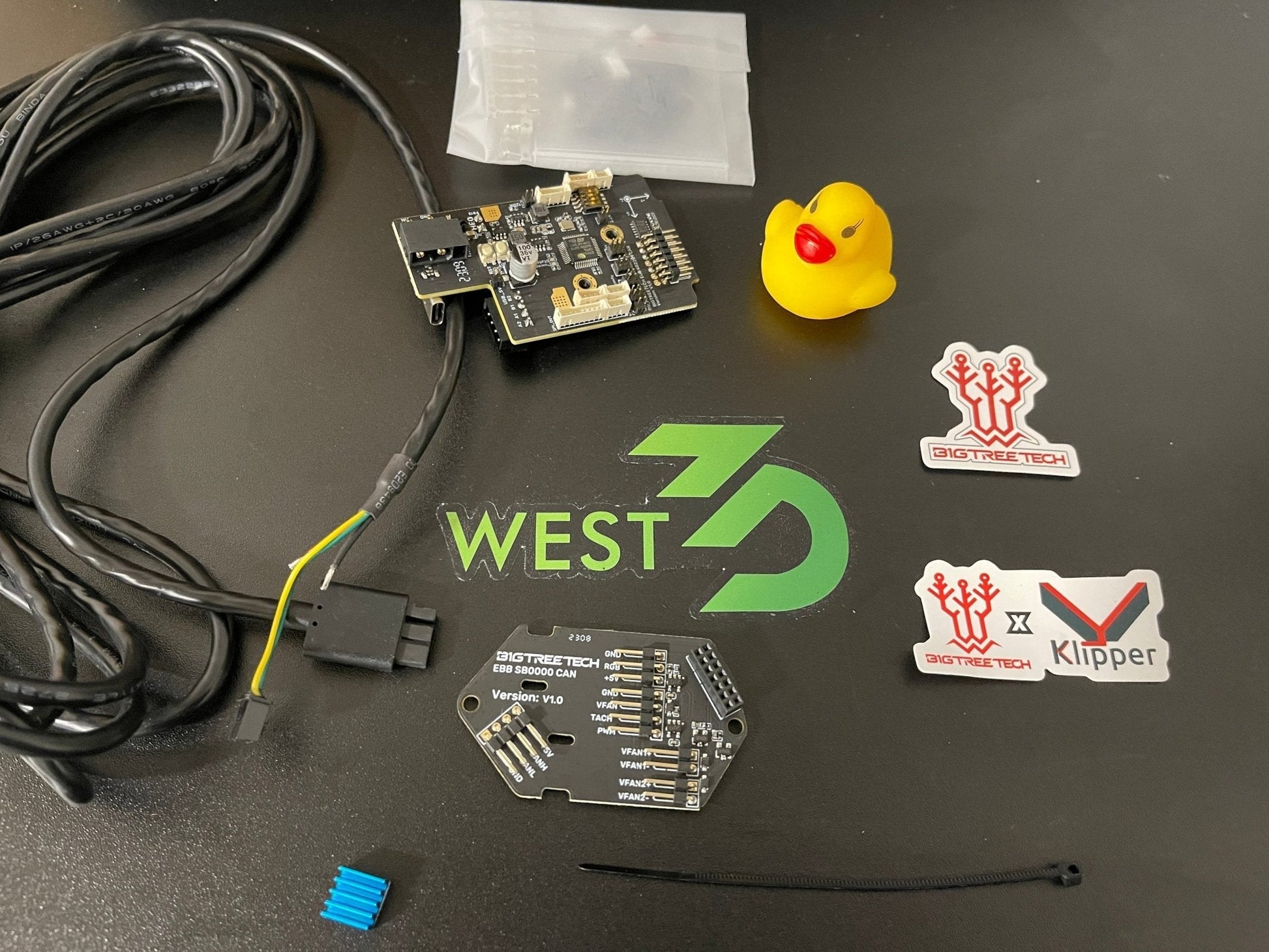 BTT EBB SB2209 CAN bus PCB for Stealthburner w/ Harness and Connectors - Complete West3D Printing