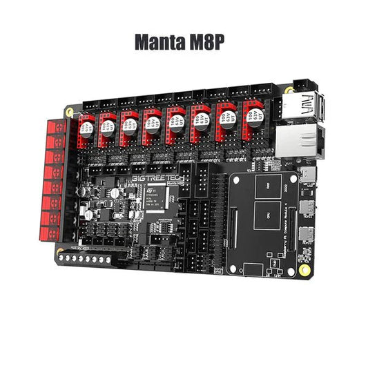 BTT Manta M8P Klipper Controller Board / 3D Printer Control System using CB1/CM4 West3D Printing