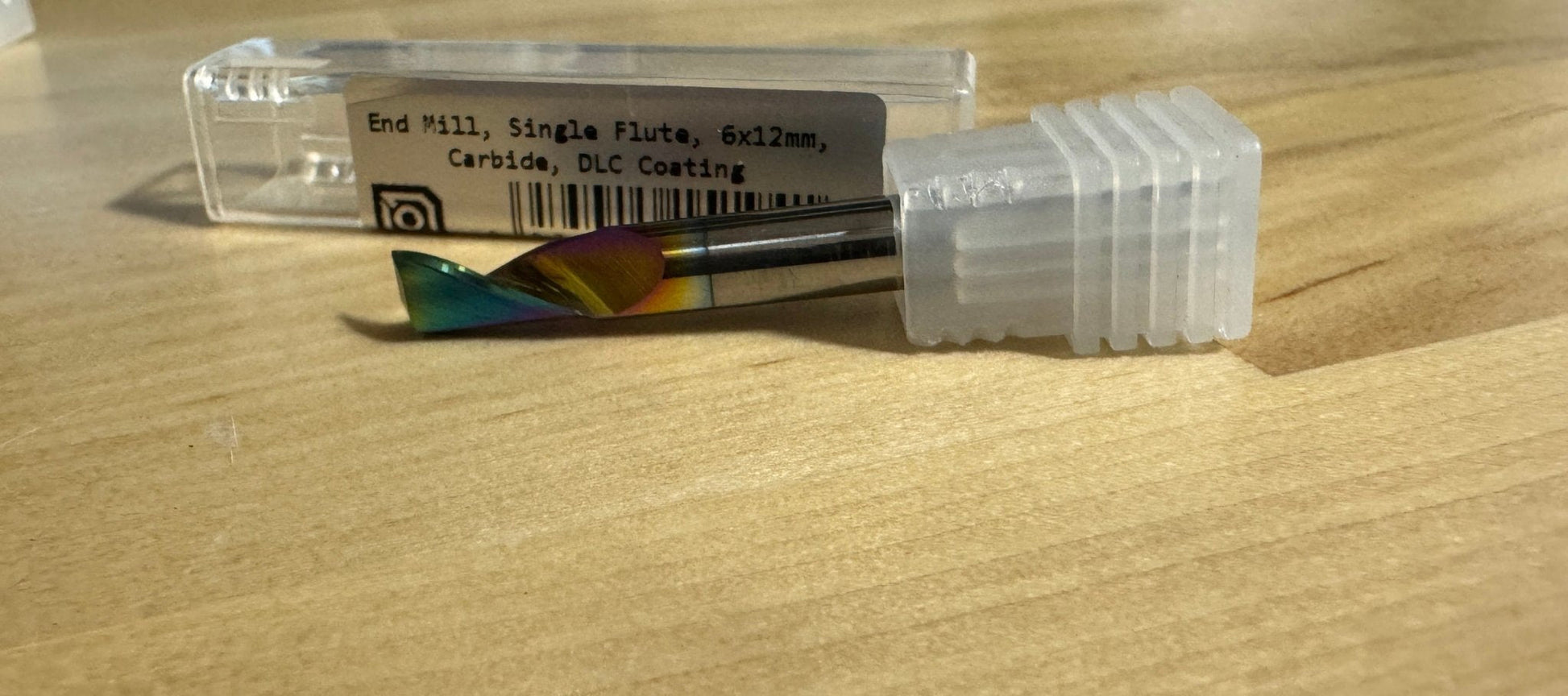 Carbide End Mills with DLC coating for CNC Machines (e.g. Milo CNC) West3D Printing